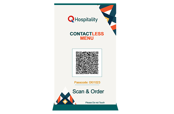 Contactless Restaurant Ordering system using QR code